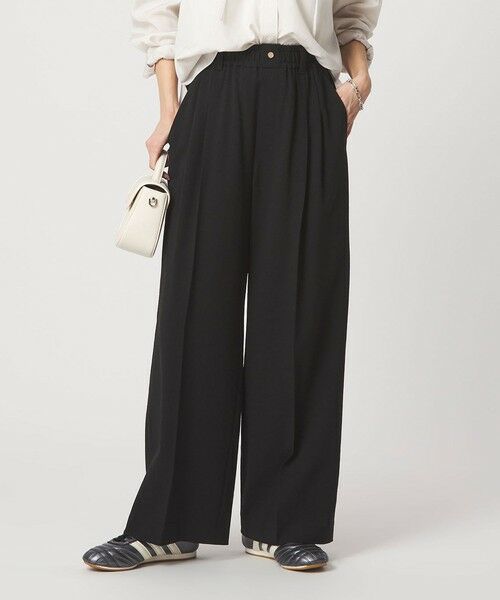 green label relaxing / グリーンレーベル リラクシング その他パンツ | 【結論シリーズ】ニーハイワイドパンツ［size SHORT/TALLあり］ | 詳細4