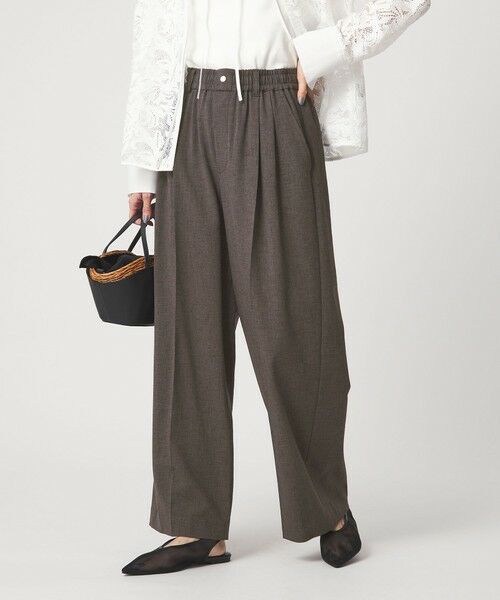 green label relaxing / グリーンレーベル リラクシング その他パンツ | 【結論シリーズ】ニーハイワイドパンツ［size SHORT/TALLあり］ | 詳細13