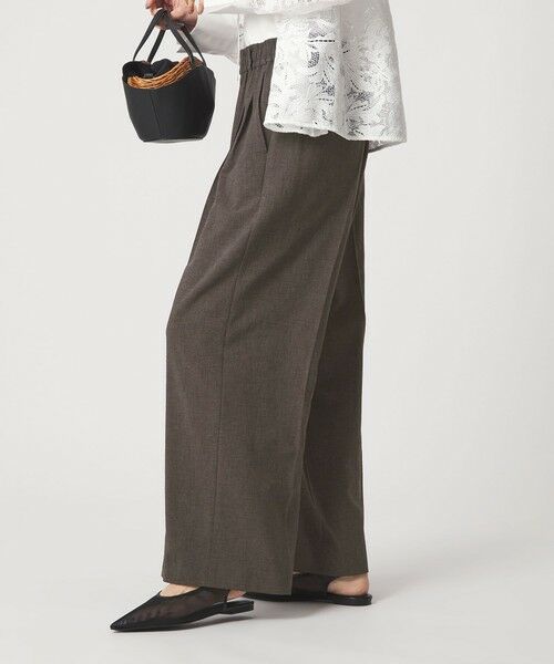 green label relaxing / グリーンレーベル リラクシング その他パンツ | 【結論シリーズ】ニーハイワイドパンツ［size SHORT/TALLあり］ | 詳細14