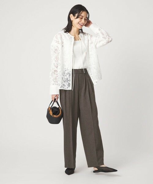 green label relaxing / グリーンレーベル リラクシング その他パンツ | 【結論シリーズ】ニーハイワイドパンツ［size SHORT/TALLあり］ | 詳細16