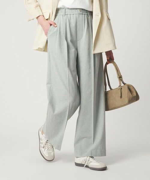 green label relaxing / グリーンレーベル リラクシング その他パンツ | 【結論シリーズ】ニーハイワイドパンツ［size SHORT/TALLあり］ | 詳細20