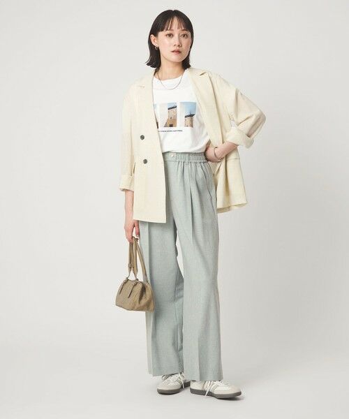 green label relaxing / グリーンレーベル リラクシング その他パンツ | 【結論シリーズ】ニーハイワイドパンツ［size SHORT/TALLあり］ | 詳細22