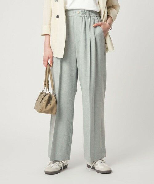 green label relaxing / グリーンレーベル リラクシング その他パンツ | 【結論シリーズ】ニーハイワイドパンツ［size SHORT/TALLあり］ | 詳細24