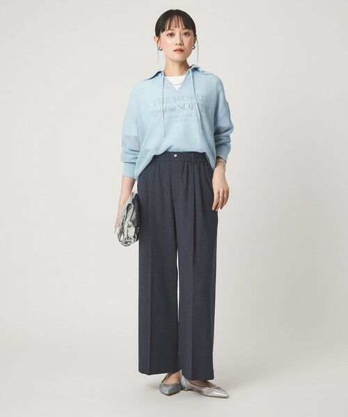green label relaxing / グリーンレーベル リラクシング その他パンツ | 【結論シリーズ】ニーハイワイドパンツ［size SHORT/TALLあり］ | 詳細29