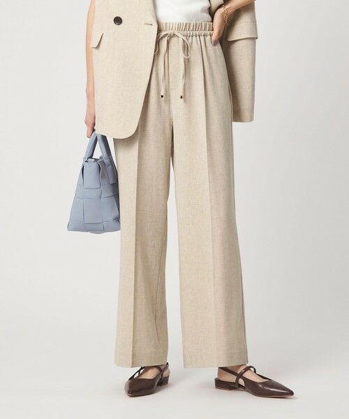 green label relaxing / グリーンレーベル リラクシング その他パンツ | ［size SHORT/TALLあり］ニーハイフレアパンツ | 詳細6