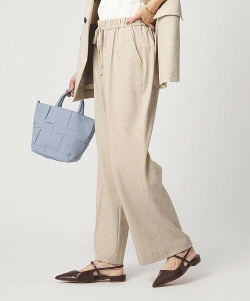 green label relaxing / グリーンレーベル リラクシング その他パンツ | ［size SHORT/TALLあり］ニーハイフレアパンツ | 詳細8