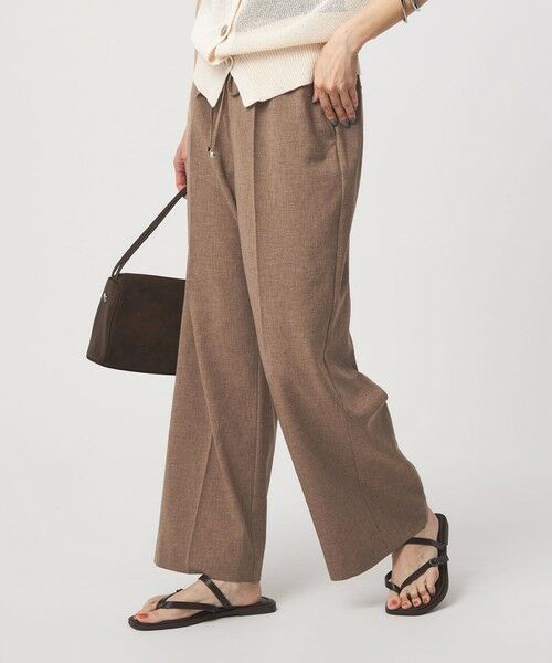 green label relaxing / グリーンレーベル リラクシング その他パンツ | ［size SHORT/TALLあり］ニーハイフレアパンツ | 詳細15