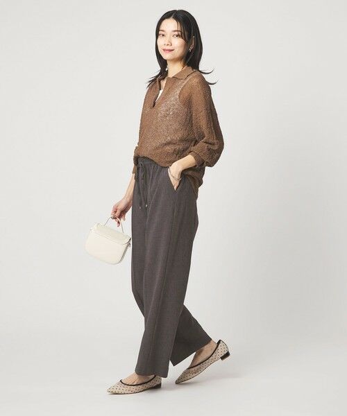 green label relaxing / グリーンレーベル リラクシング その他パンツ | ［size SHORT/TALLあり］ニーハイフレアパンツ | 詳細19