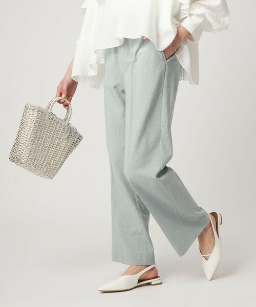 green label relaxing / グリーンレーベル リラクシング その他パンツ | ［size SHORT/TALLあり］ニーハイフレアパンツ | 詳細22