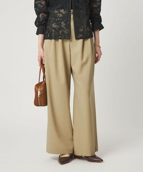green label relaxing / グリーンレーベル リラクシング その他パンツ | 2タック ワイド パンツ | 詳細6