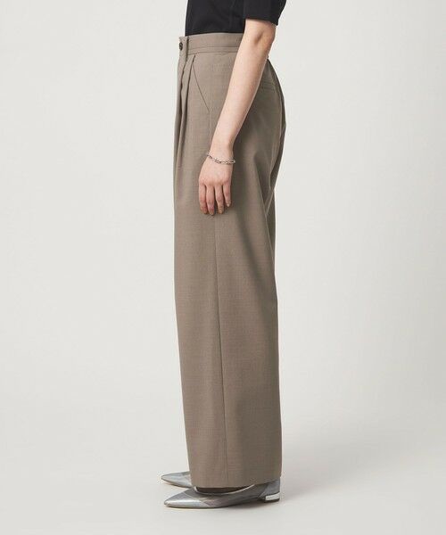 green label relaxing / グリーンレーベル リラクシング その他パンツ | 2タック ワイド パンツ | 詳細17