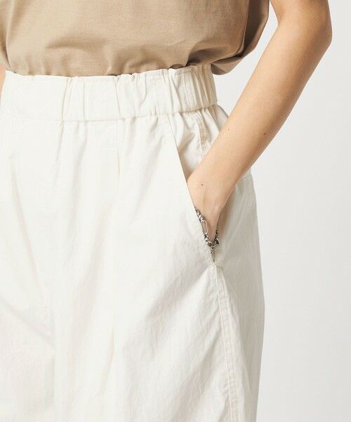 green label relaxing / グリーンレーベル リラクシング その他パンツ | ［size SHORTあり］イージー カーブ パンツ オフホワイト ウォッシャブル | 詳細10