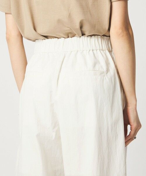 green label relaxing / グリーンレーベル リラクシング その他パンツ | ［size SHORTあり］イージー カーブ パンツ オフホワイト ウォッシャブル | 詳細11