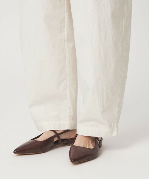 green label relaxing / グリーンレーベル リラクシング その他パンツ | ［size SHORTあり］イージー カーブ パンツ オフホワイト ウォッシャブル | 詳細13