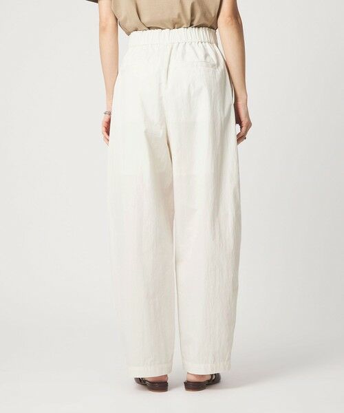 green label relaxing / グリーンレーベル リラクシング その他パンツ | ［size SHORTあり］イージー カーブ パンツ オフホワイト ウォッシャブル | 詳細8