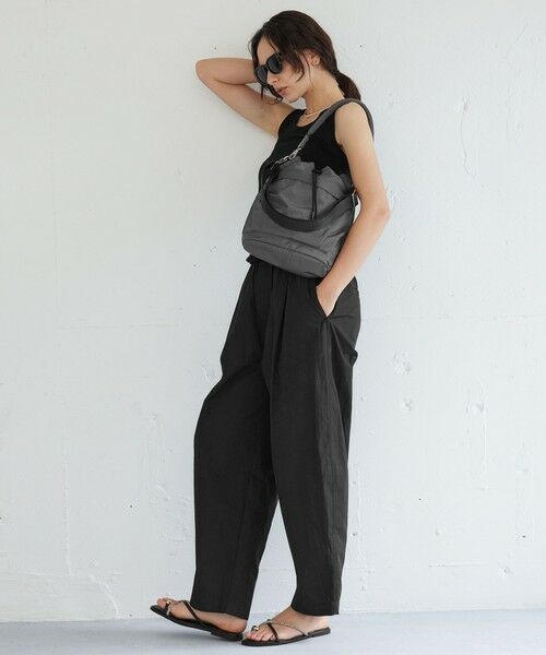 green label relaxing / グリーンレーベル リラクシング その他パンツ | ［size SHORTあり］イージー カーブ パンツ ウォッシャブル 接触冷感 | 詳細2