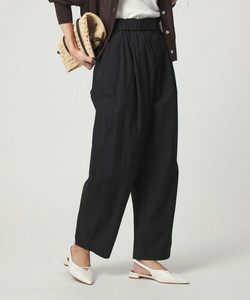 green label relaxing / グリーンレーベル リラクシング その他パンツ | ［size SHORTあり］イージー カーブ パンツ ウォッシャブル 接触冷感 | 詳細1