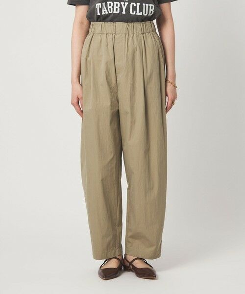 green label relaxing / グリーンレーベル リラクシング その他パンツ | ［size SHORTあり］イージー カーブ パンツ ウォッシャブル 接触冷感 | 詳細10