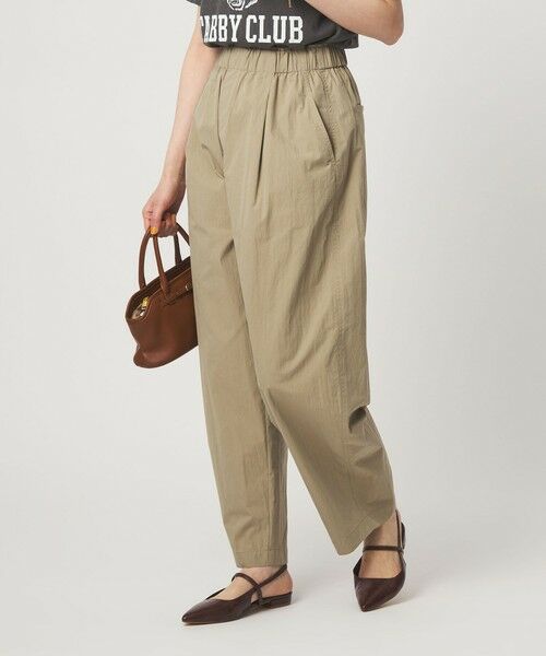 green label relaxing / グリーンレーベル リラクシング その他パンツ | ［size SHORTあり］イージー カーブ パンツ ウォッシャブル 接触冷感 | 詳細6