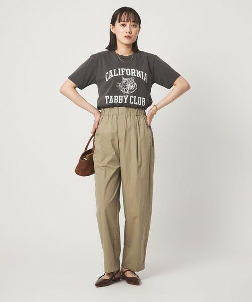 green label relaxing / グリーンレーベル リラクシング その他パンツ | ［size SHORTあり］イージー カーブ パンツ ウォッシャブル 接触冷感 | 詳細13