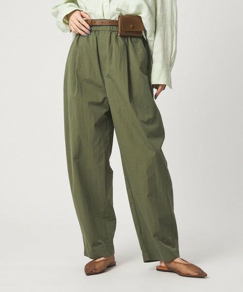 green label relaxing / グリーンレーベル リラクシング その他パンツ | ［size SHORTあり］イージー カーブ パンツ ウォッシャブル 接触冷感 | 詳細24