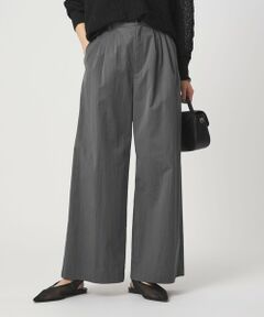 green label relaxing / グリーンレーベル リラクシング その他パンツ | ［size SHORTあり］グロッシー ワイド パンツ