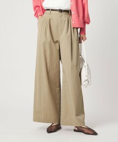 green label relaxing / グリーンレーベル リラクシング その他パンツ | ［size SHORTあり］グロッシー ワイド パンツ