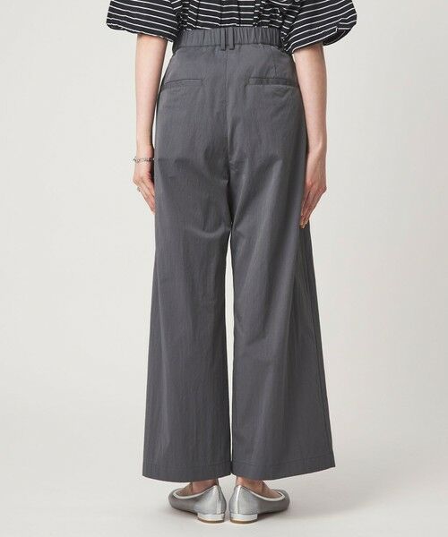 green label relaxing / グリーンレーベル リラクシング その他パンツ | ［size SHORTあり］グロッシー ワイド パンツ | 詳細6