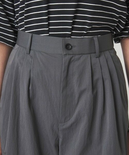 green label relaxing / グリーンレーベル リラクシング その他パンツ | ［size SHORTあり］グロッシー ワイド パンツ | 詳細7