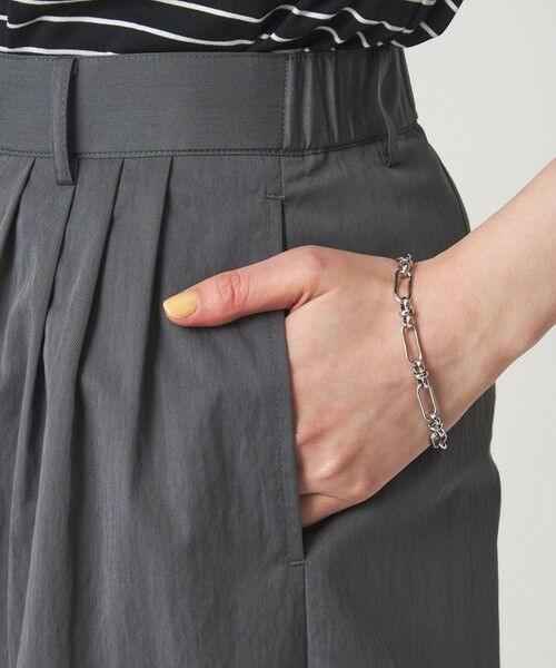 green label relaxing / グリーンレーベル リラクシング その他パンツ | ［size SHORTあり］グロッシー ワイド パンツ | 詳細8