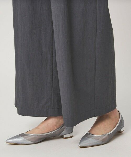 green label relaxing / グリーンレーベル リラクシング その他パンツ | ［size SHORTあり］グロッシー ワイド パンツ | 詳細10