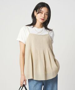 green label relaxing / グリーンレーベル リラクシング キャミソール・チューブトップ | シアーエア キャミソール マシンウォッシャブル