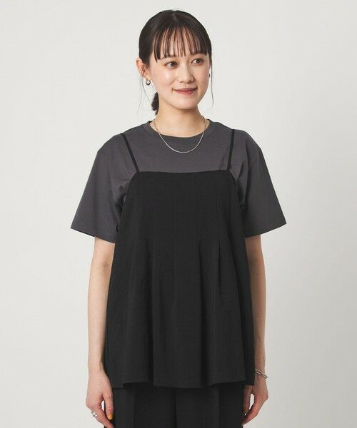 green label relaxing / グリーンレーベル リラクシング キャミソール・チューブトップ | シアーエア キャミソール マシンウォッシャブル | 詳細5