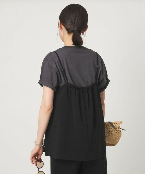 green label relaxing / グリーンレーベル リラクシング キャミソール・チューブトップ | シアーエア キャミソール マシンウォッシャブル | 詳細2