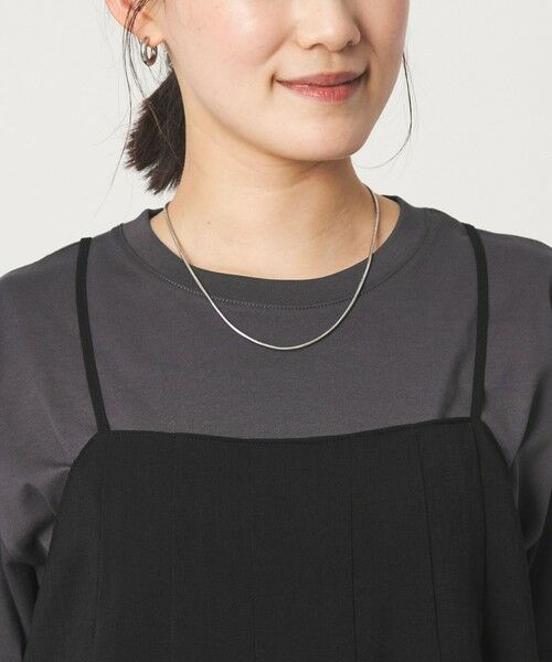 green label relaxing / グリーンレーベル リラクシング キャミソール・チューブトップ | シアーエア キャミソール マシンウォッシャブル | 詳細8