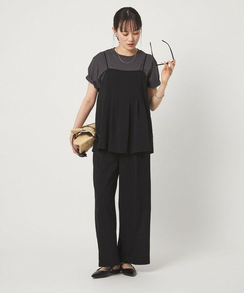 green label relaxing / グリーンレーベル リラクシング キャミソール・チューブトップ | シアーエア キャミソール マシンウォッシャブル | 詳細3