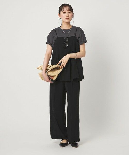 green label relaxing / グリーンレーベル リラクシング キャミソール・チューブトップ | シアーエア キャミソール マシンウォッシャブル | 詳細4