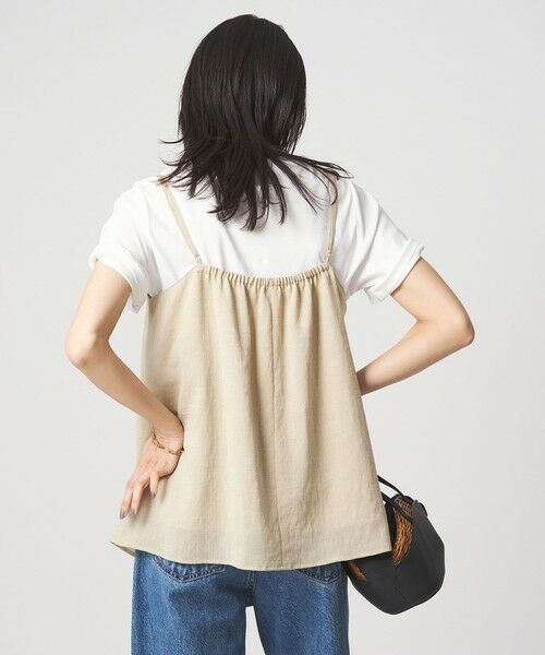 green label relaxing / グリーンレーベル リラクシング キャミソール・チューブトップ | シアーエア キャミソール マシンウォッシャブル | 詳細14