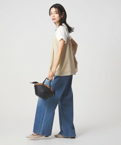 green label relaxing / グリーンレーベル リラクシング キャミソール・チューブトップ | シアーエア キャミソール マシンウォッシャブル | 詳細16