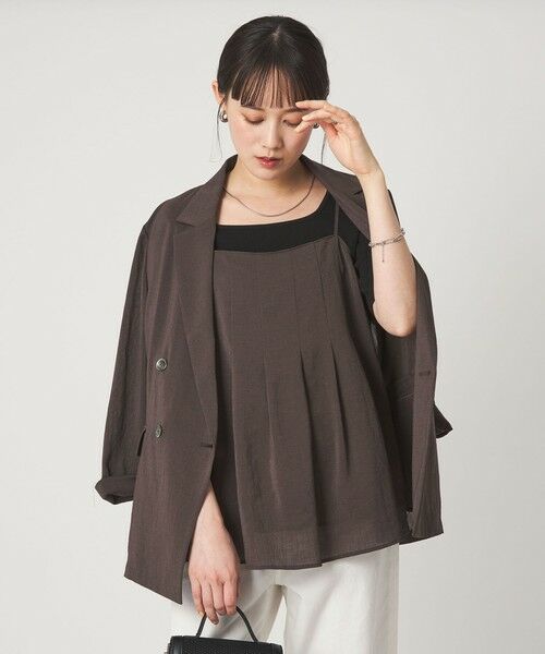 green label relaxing / グリーンレーベル リラクシング キャミソール・チューブトップ | シアーエア キャミソール マシンウォッシャブル | 詳細19