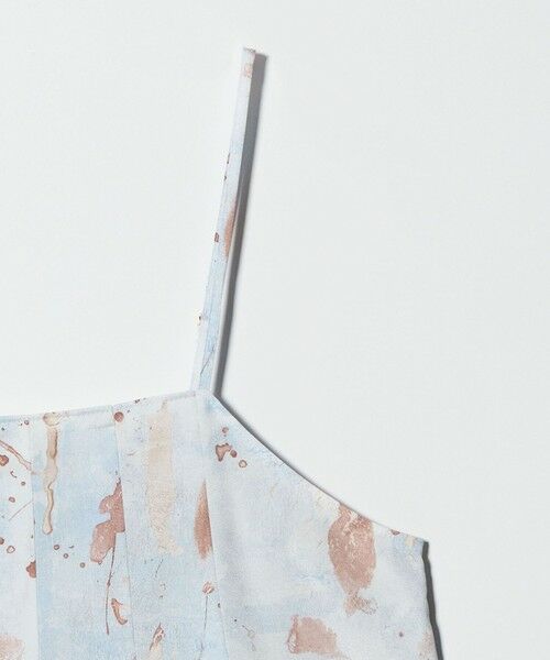 green label relaxing / グリーンレーベル リラクシング キャミソール・チューブトップ | マーブル プリント キャミソール | 詳細3