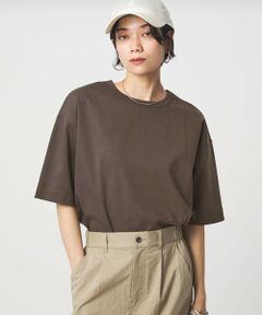 green label relaxing / グリーンレーベル リラクシング Tシャツ | クロップド ポンチ Tシャツ