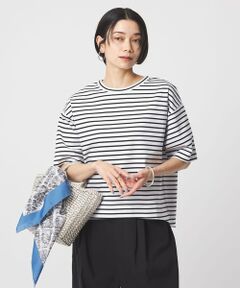 green label relaxing / グリーンレーベル リラクシング Tシャツ | クロップド ポンチ Tシャツ