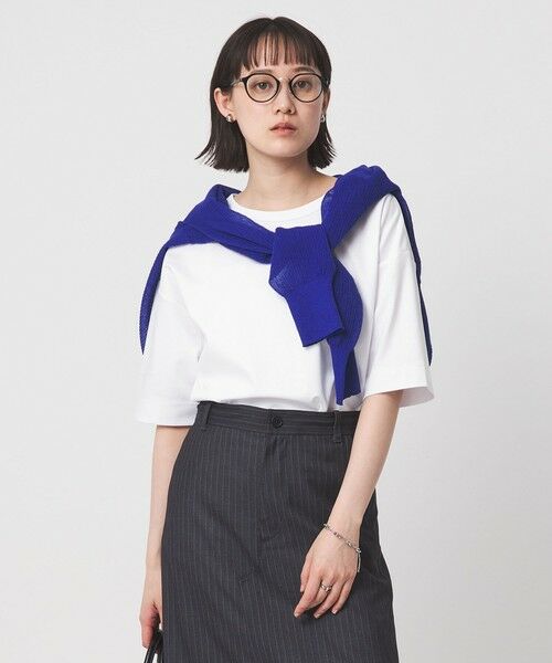 green label relaxing / グリーンレーベル リラクシング Tシャツ | クロップド ポンチ Tシャツ | 詳細1