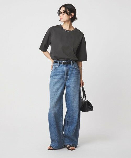 green label relaxing / グリーンレーベル リラクシング Tシャツ | クロップド ポンチ Tシャツ | 詳細9
