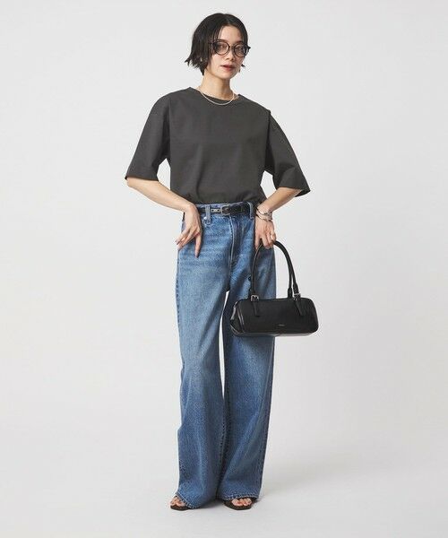 green label relaxing / グリーンレーベル リラクシング Tシャツ | クロップド ポンチ Tシャツ | 詳細10
