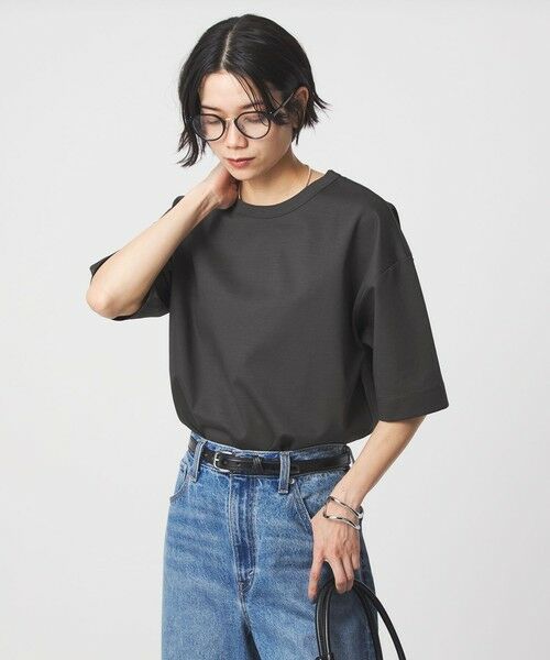 green label relaxing / グリーンレーベル リラクシング Tシャツ | クロップド ポンチ Tシャツ | 詳細8