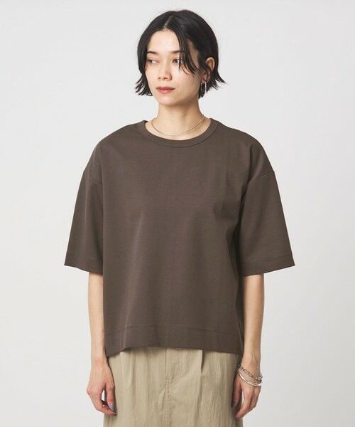 green label relaxing / グリーンレーベル リラクシング Tシャツ | クロップド ポンチ Tシャツ | 詳細14