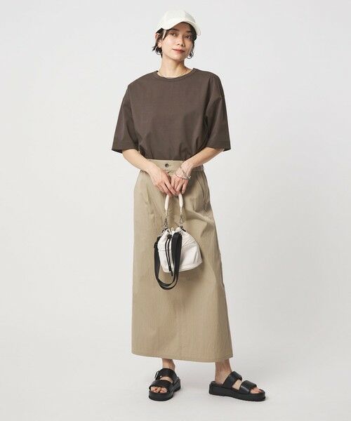 green label relaxing / グリーンレーベル リラクシング Tシャツ | クロップド ポンチ Tシャツ | 詳細12