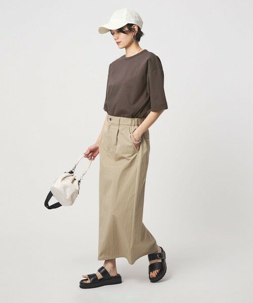 green label relaxing / グリーンレーベル リラクシング Tシャツ | クロップド ポンチ Tシャツ | 詳細13